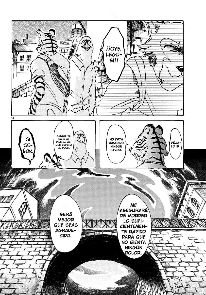 Beastars capítulo 23 página 14