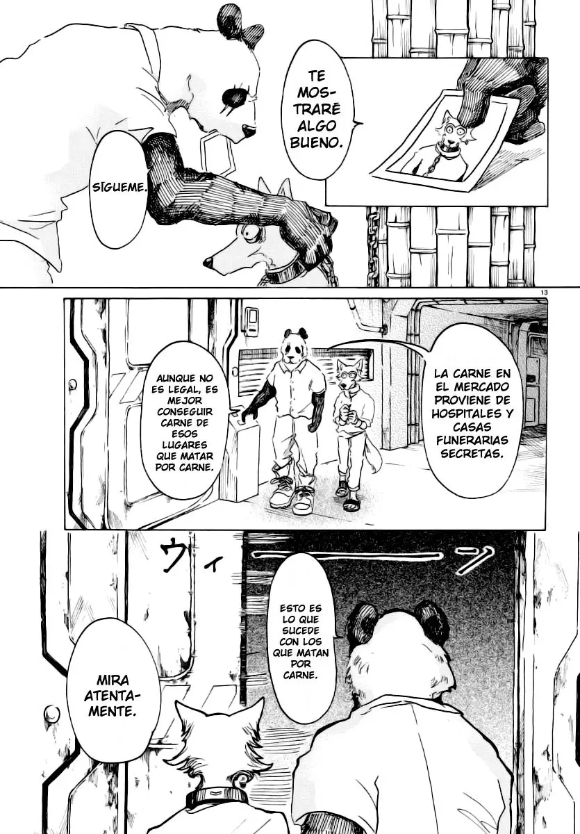 Beastars capítulo 24 página 14