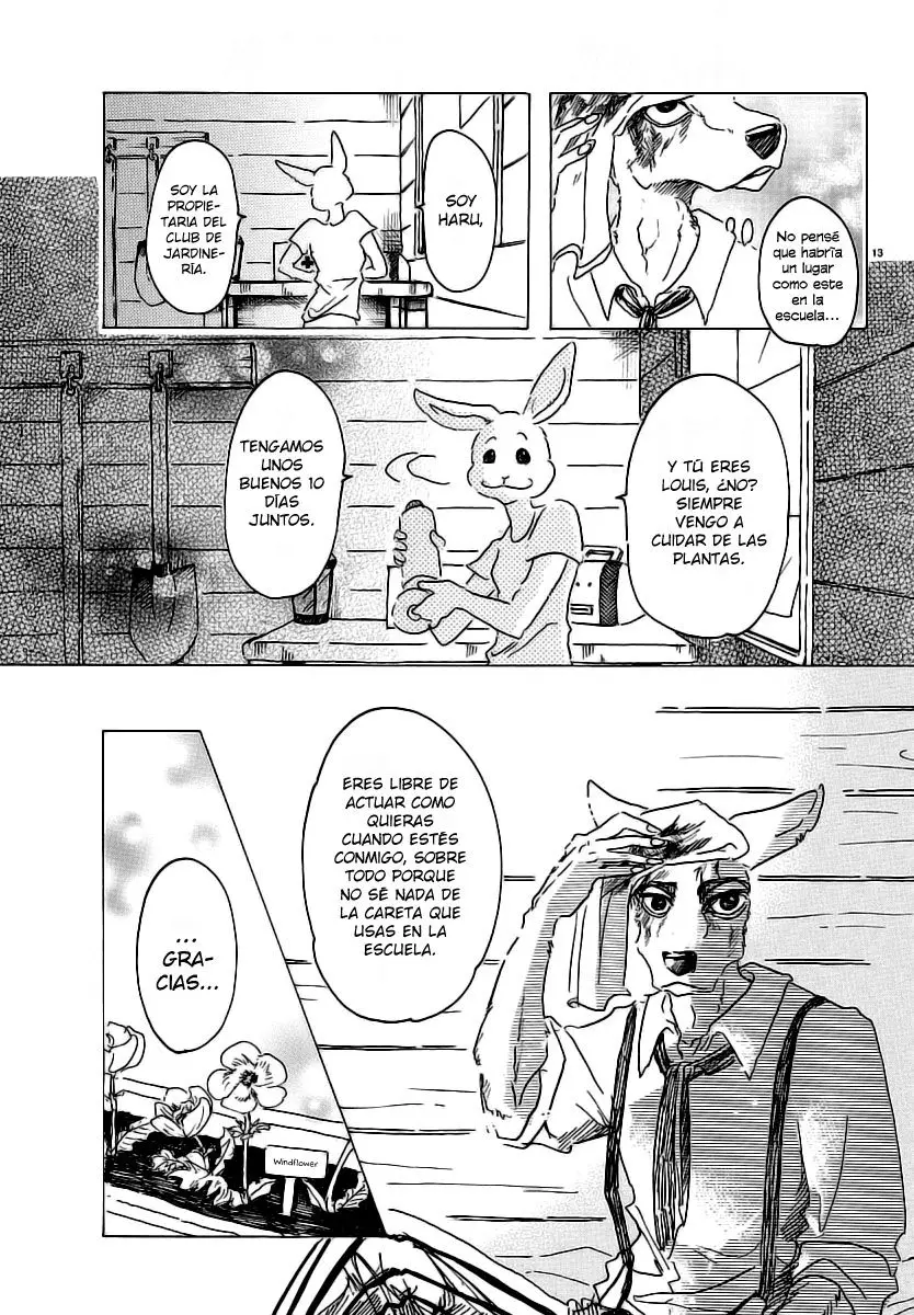 Beastars capítulo 26 página 14