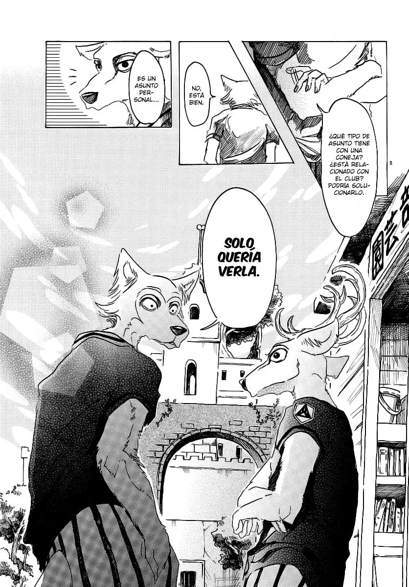 Beastars capítulo 27 página 5