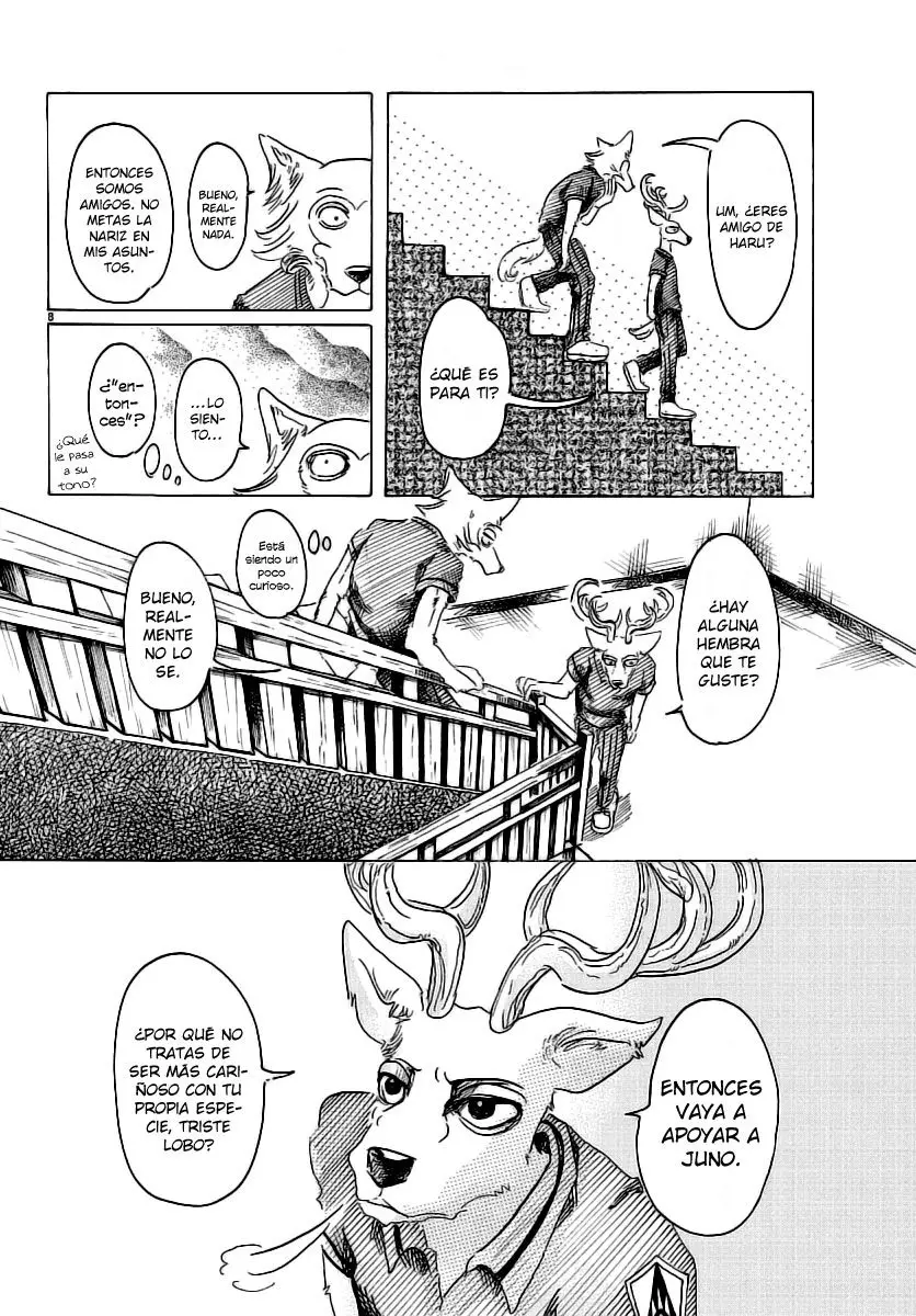 Beastars capítulo 27 página 8