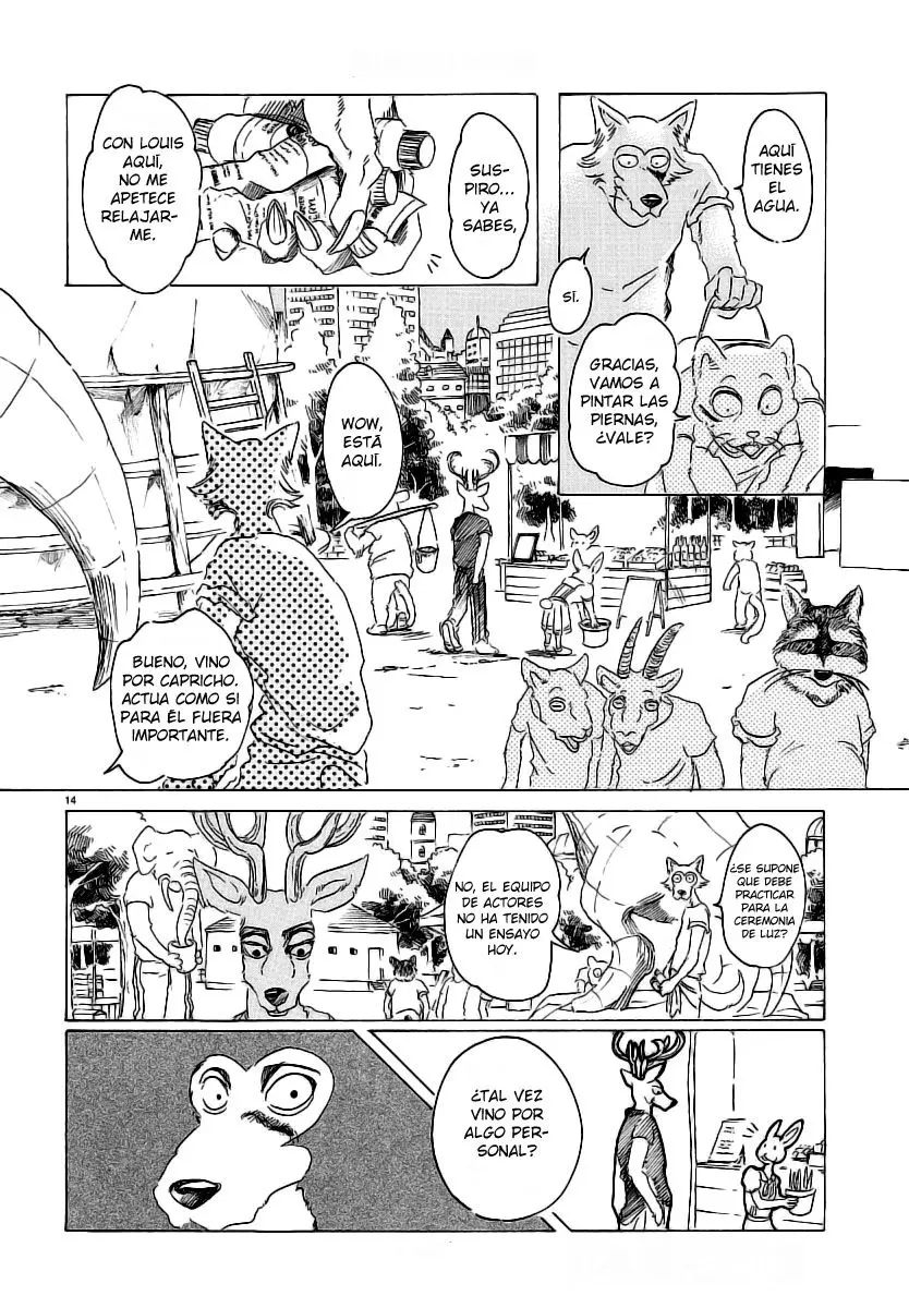 Beastars capítulo 28 página 15