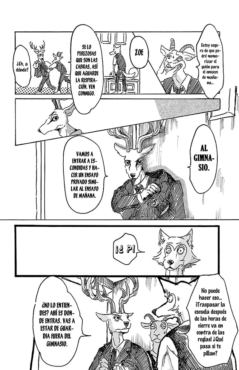 Beastars capítulo 3 página 13