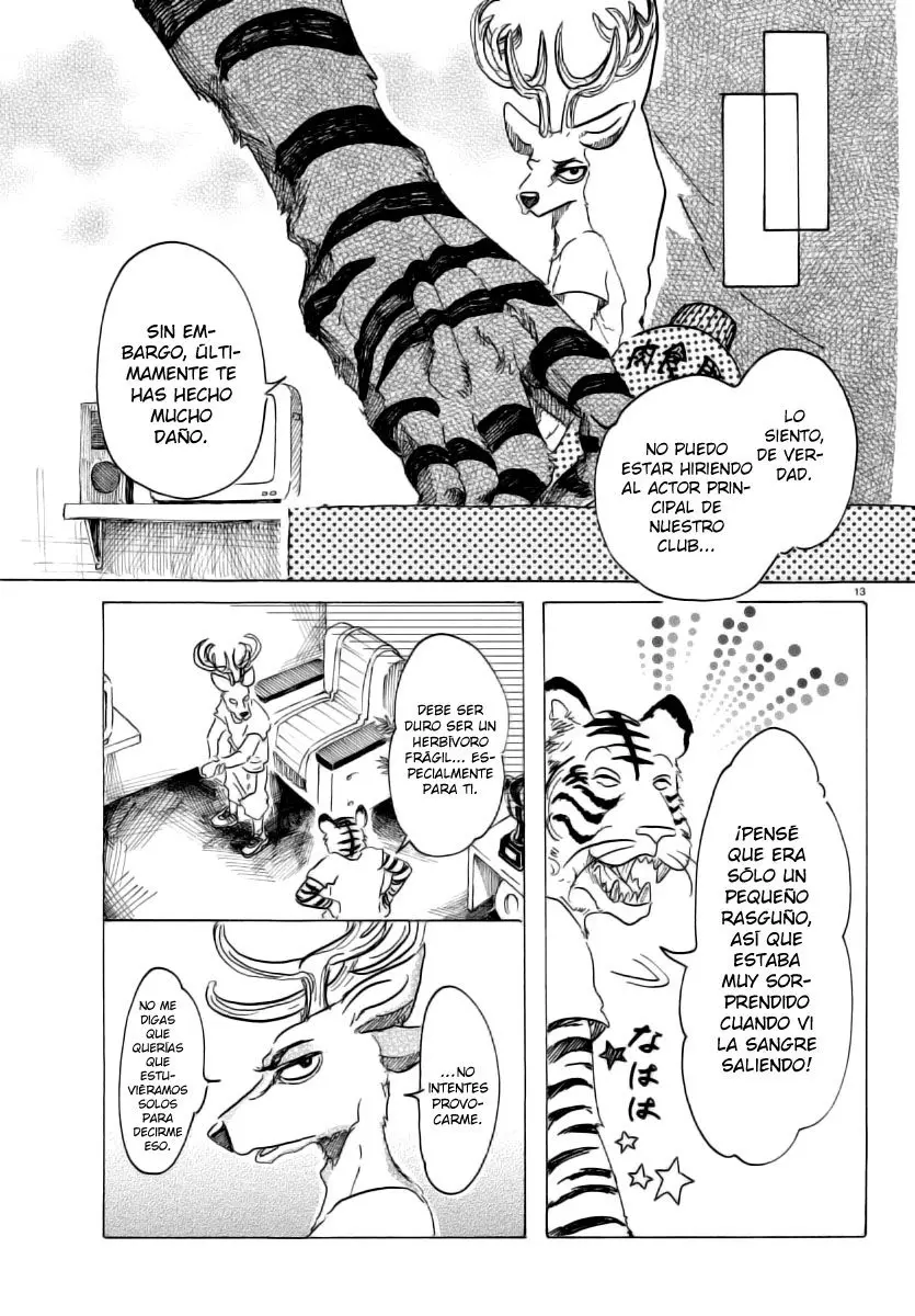 Beastars capítulo 30 página 13