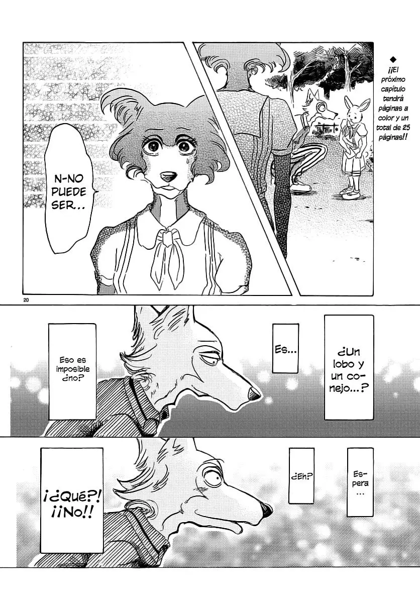 Beastars capítulo 32 página 20