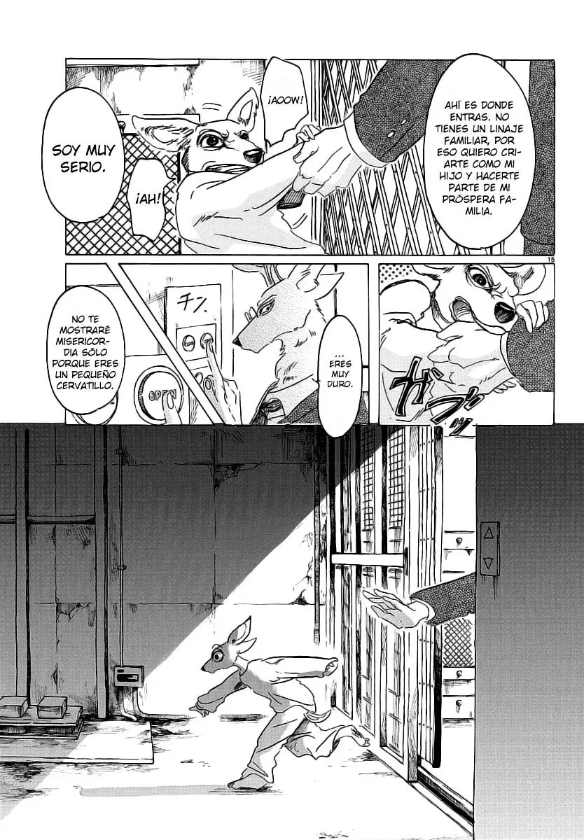 Beastars capítulo 33 página 17