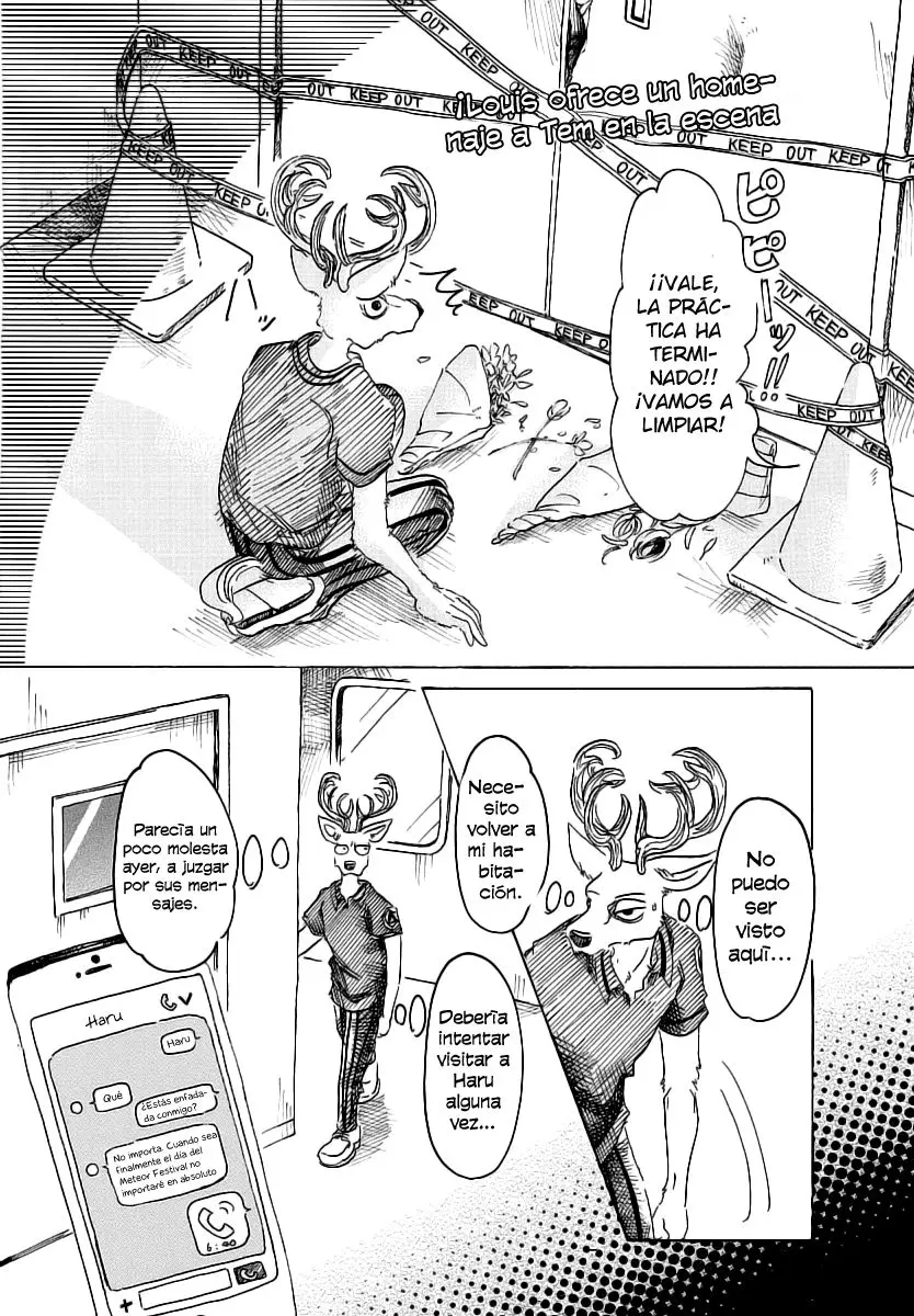 Beastars capítulo 34 página 3
