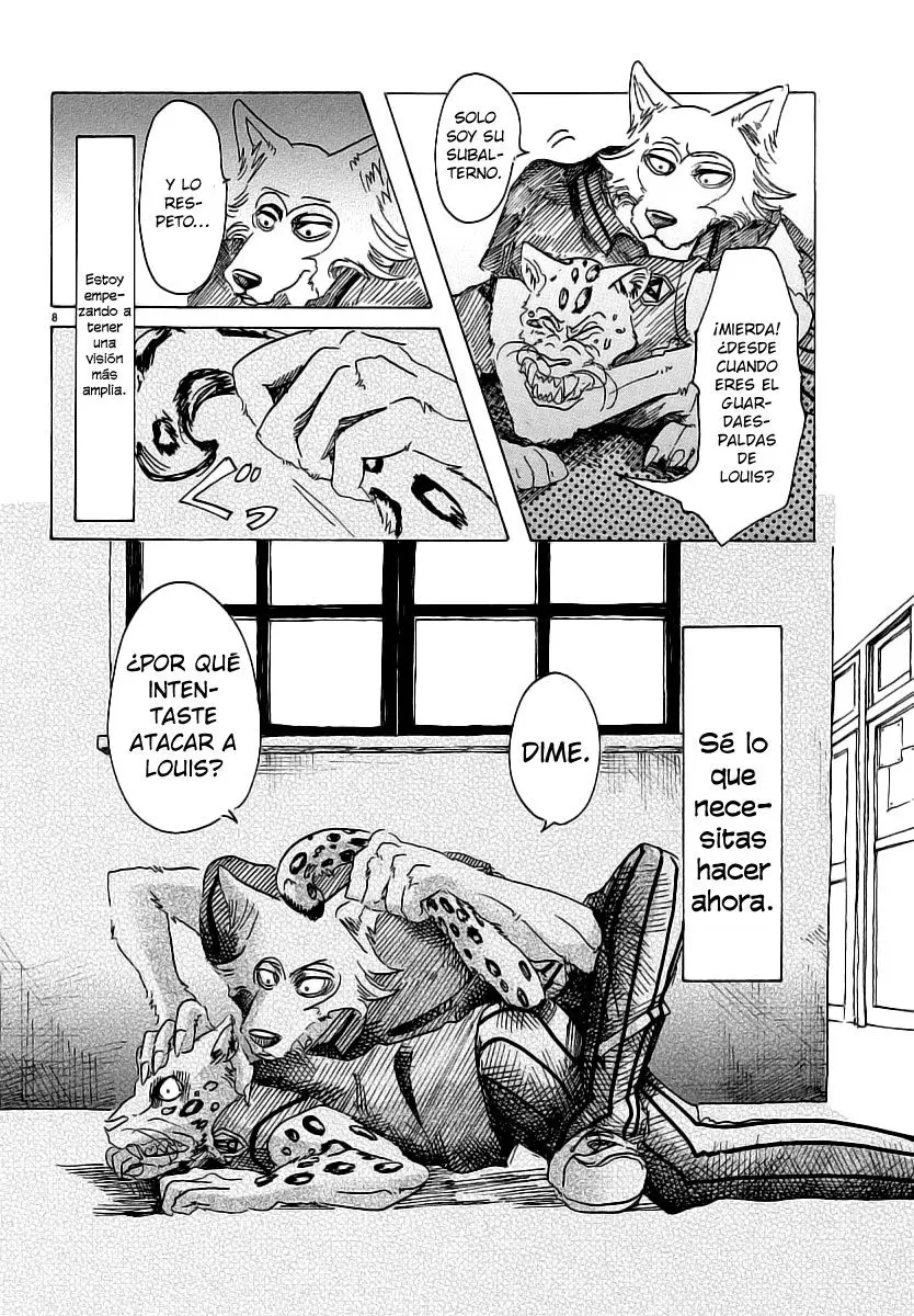Beastars capítulo 34 página 8