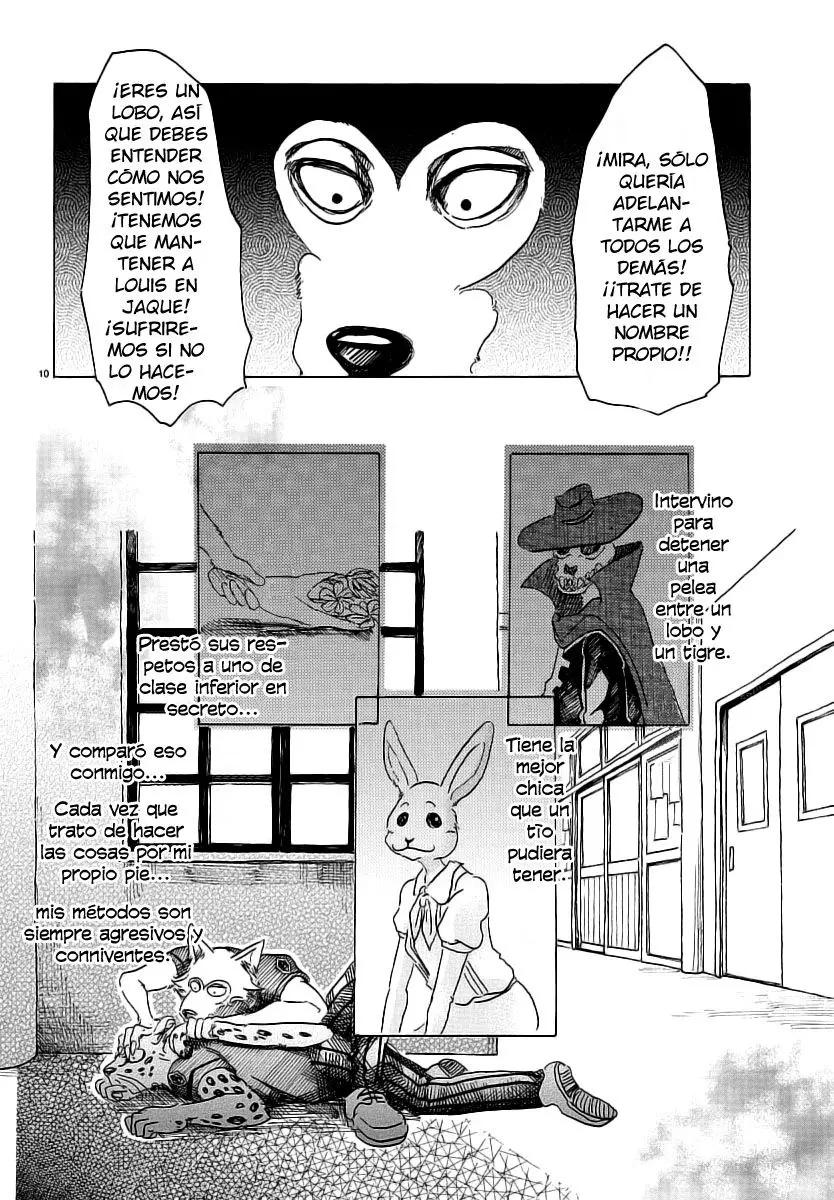 Beastars capítulo 34 página 10