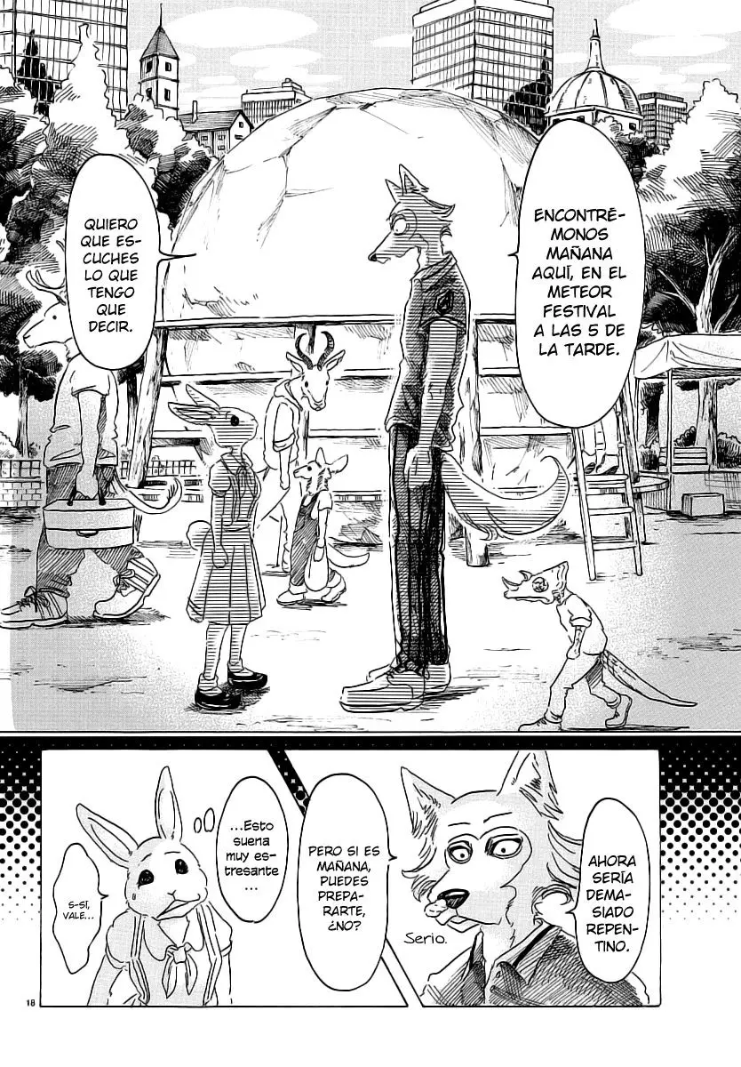 Beastars capítulo 34 página 18