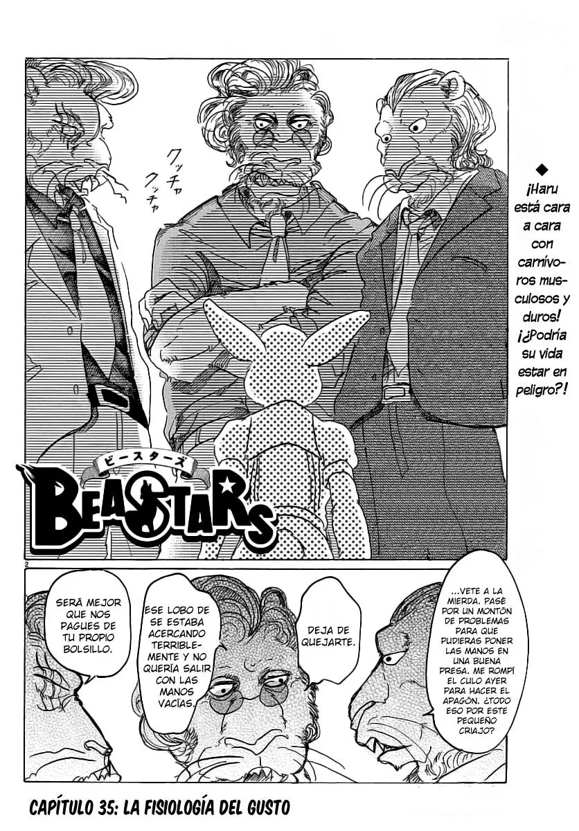 Beastars capítulo 35 página 3