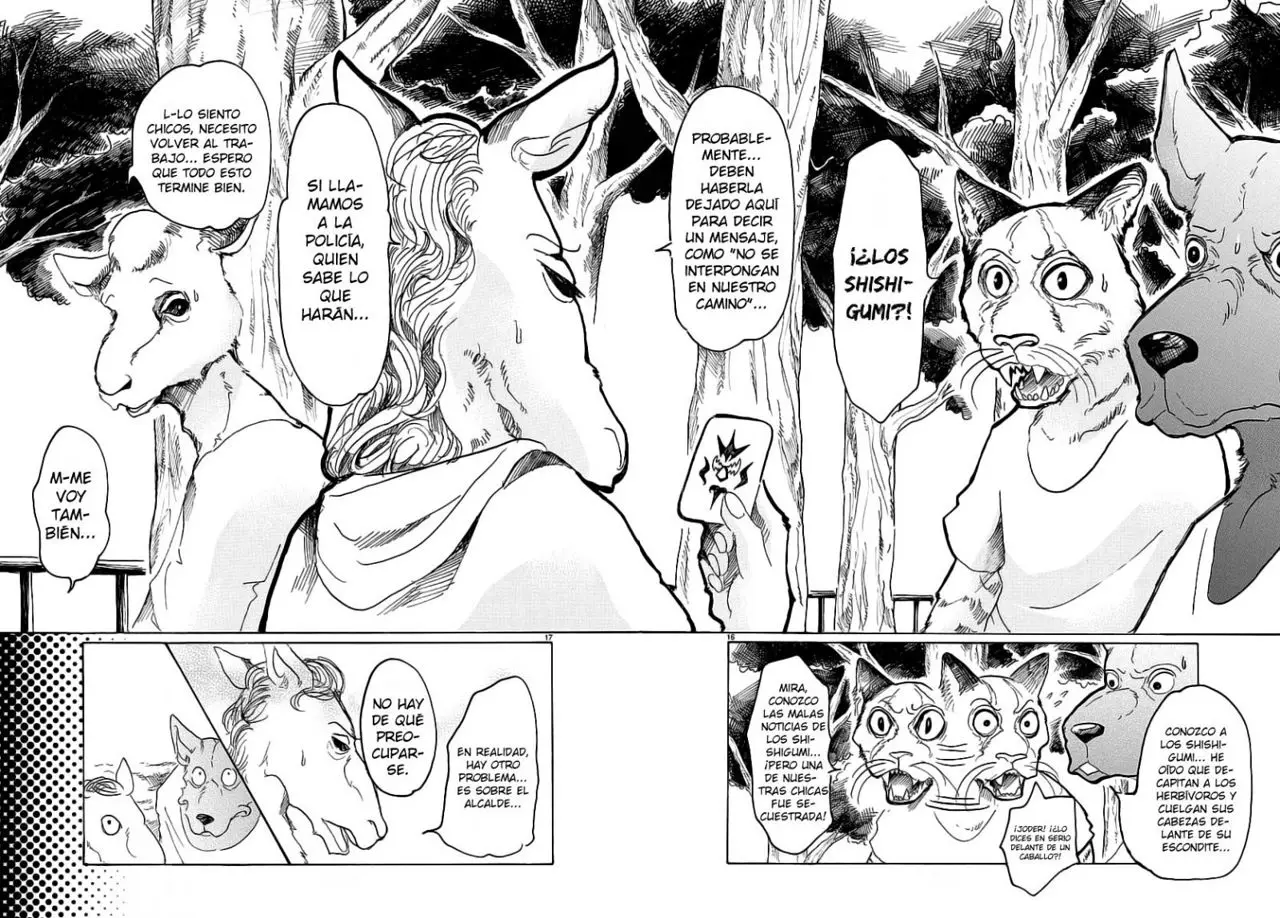 Beastars capítulo 35 página 17