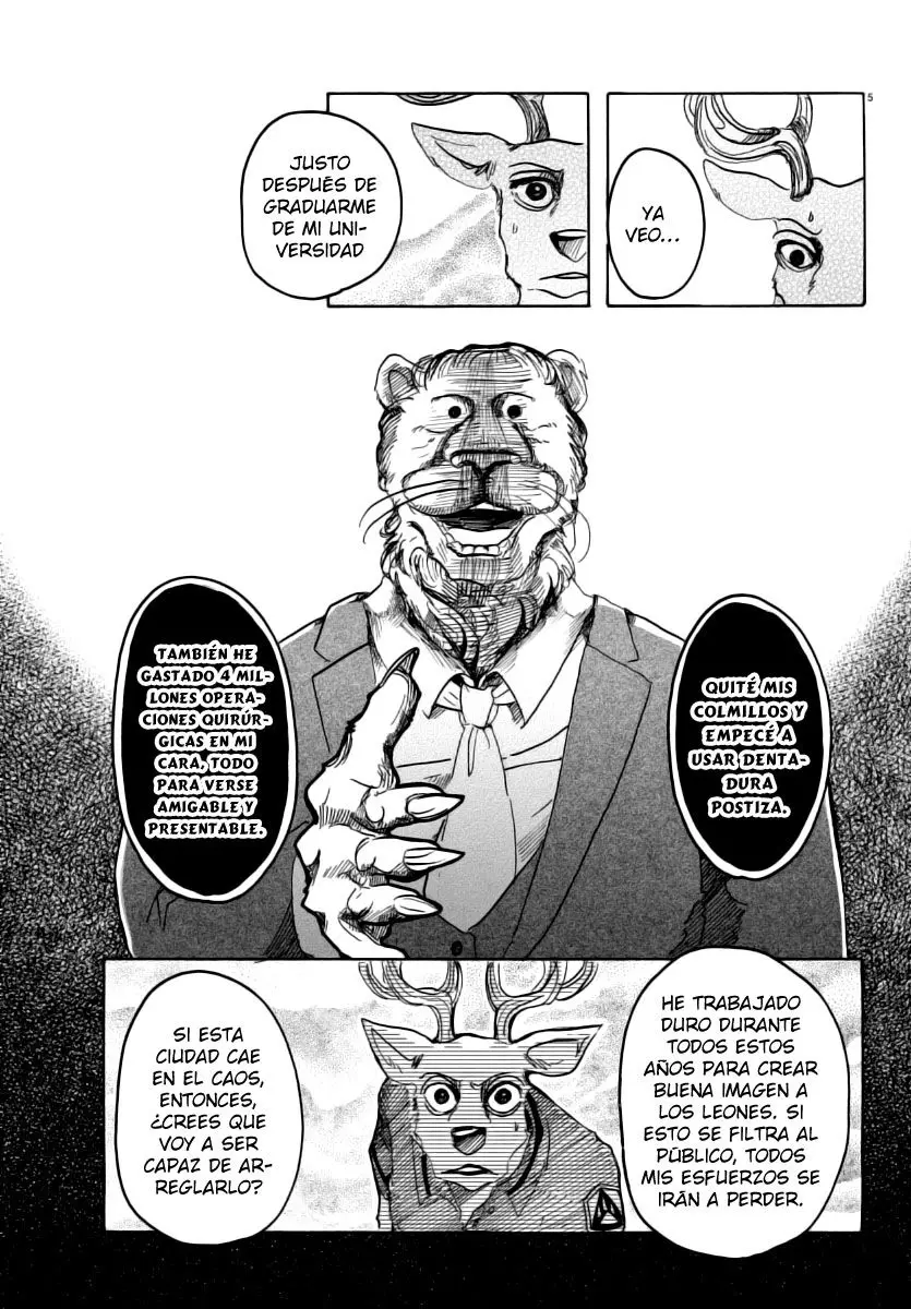 Beastars capítulo 36 página 6