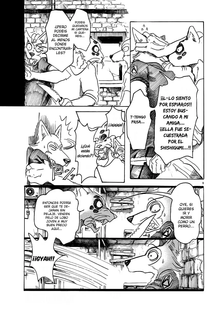 Beastars capítulo 37 página 10