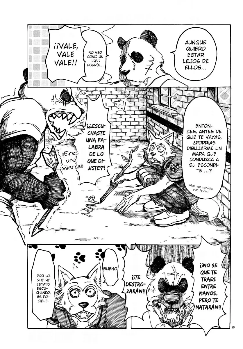 Beastars capítulo 37 página 15