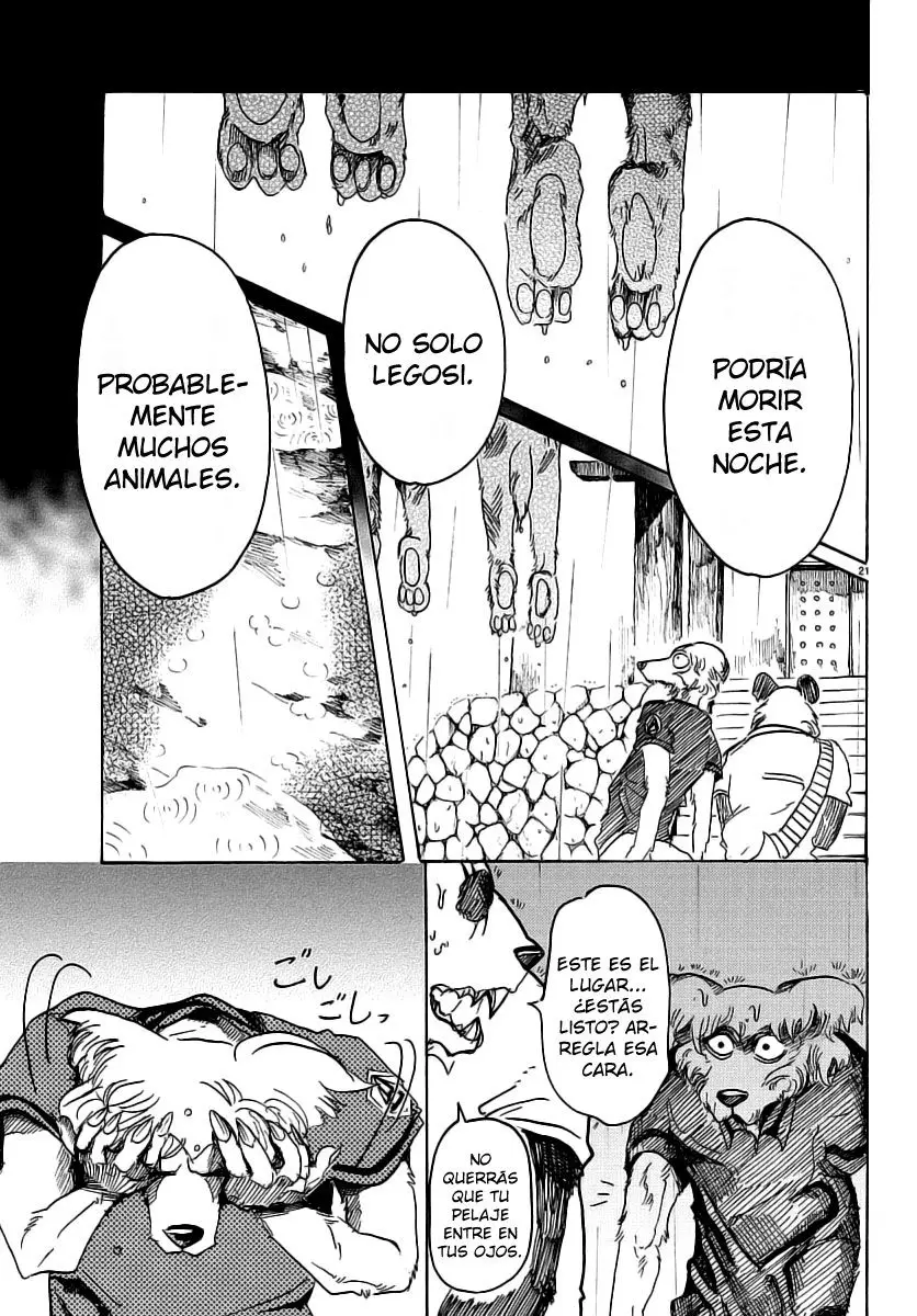 Beastars capítulo 37 página 21