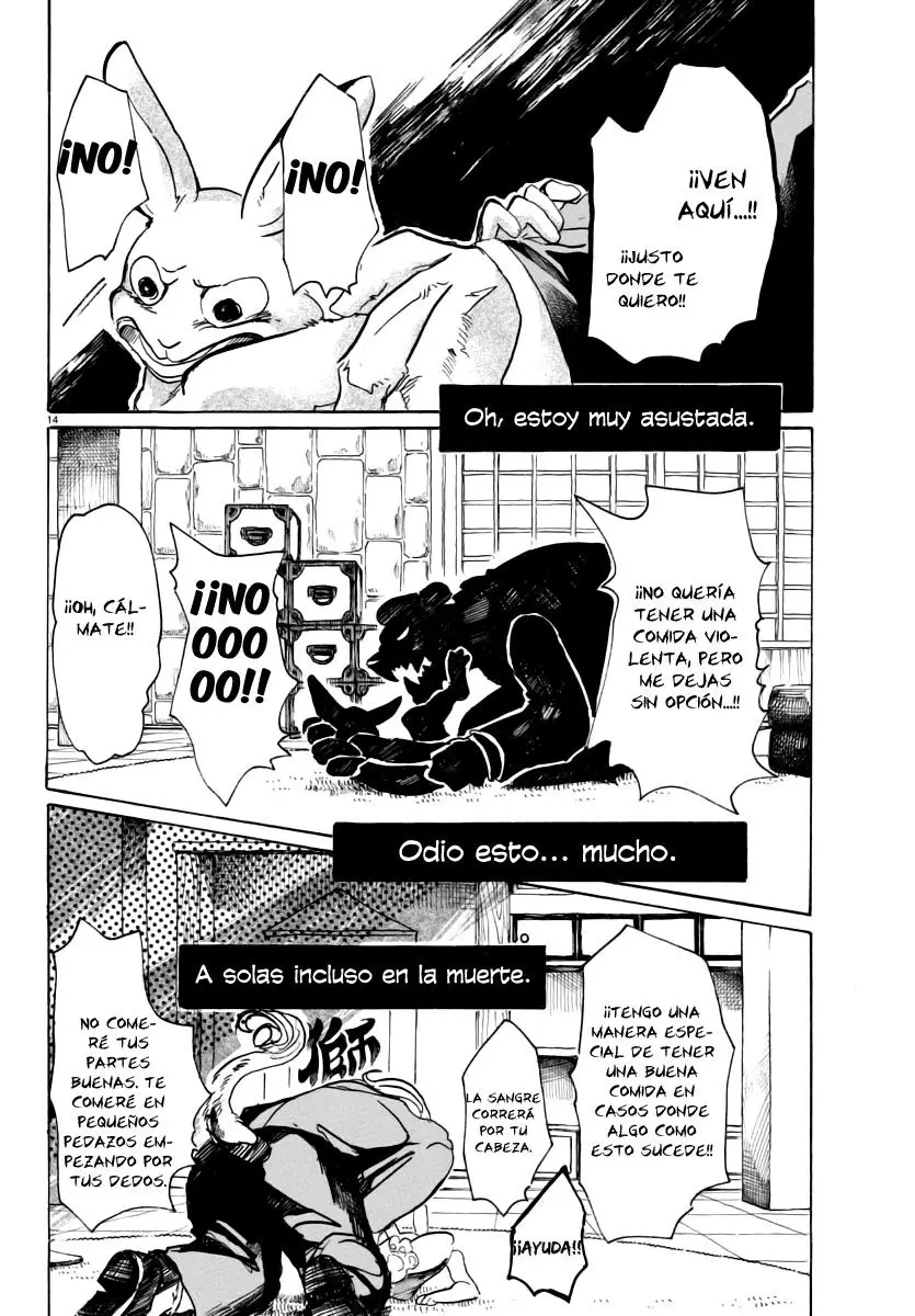 Beastars capítulo 40 página 14