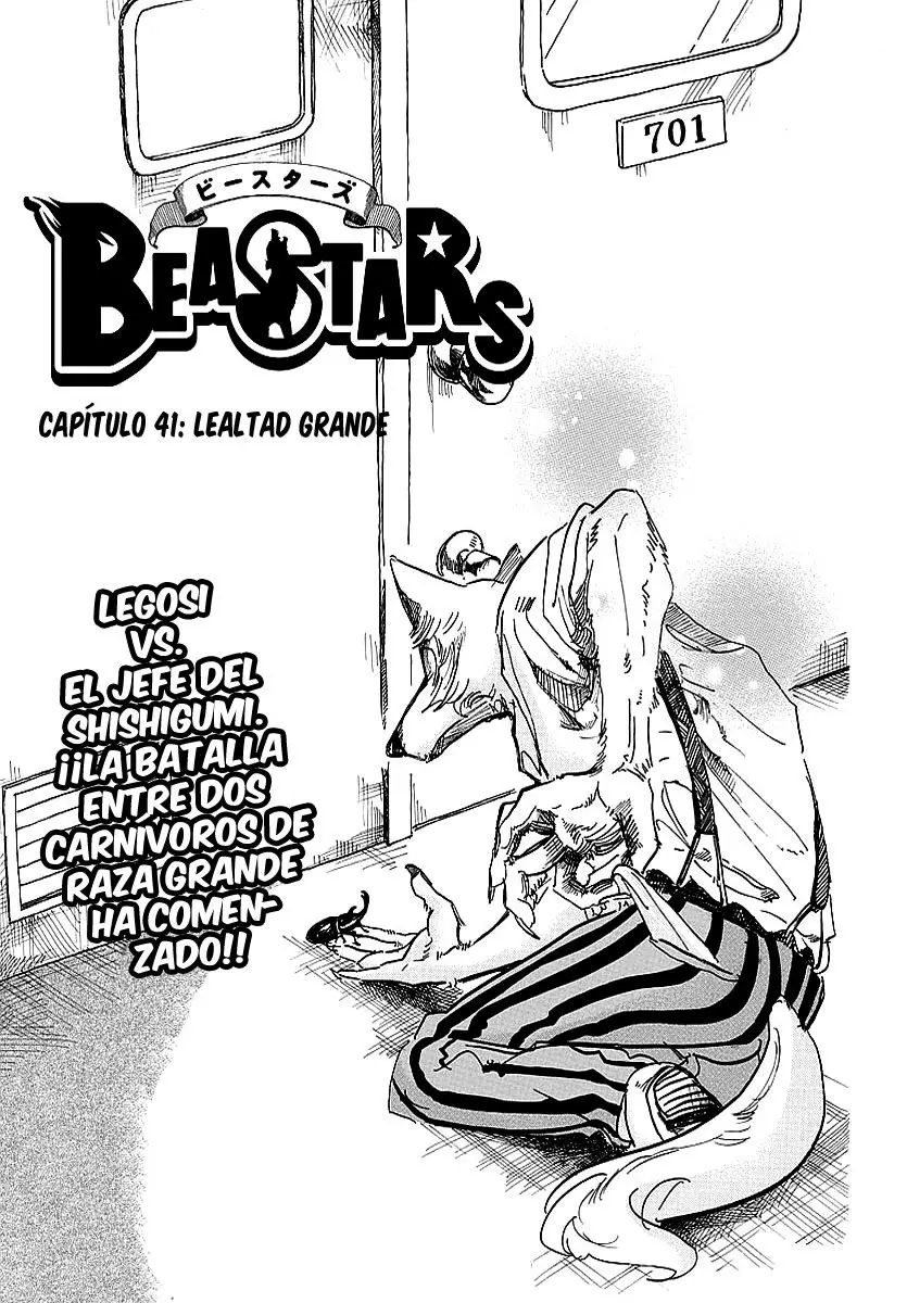 Beastars capítulo 41 página 2