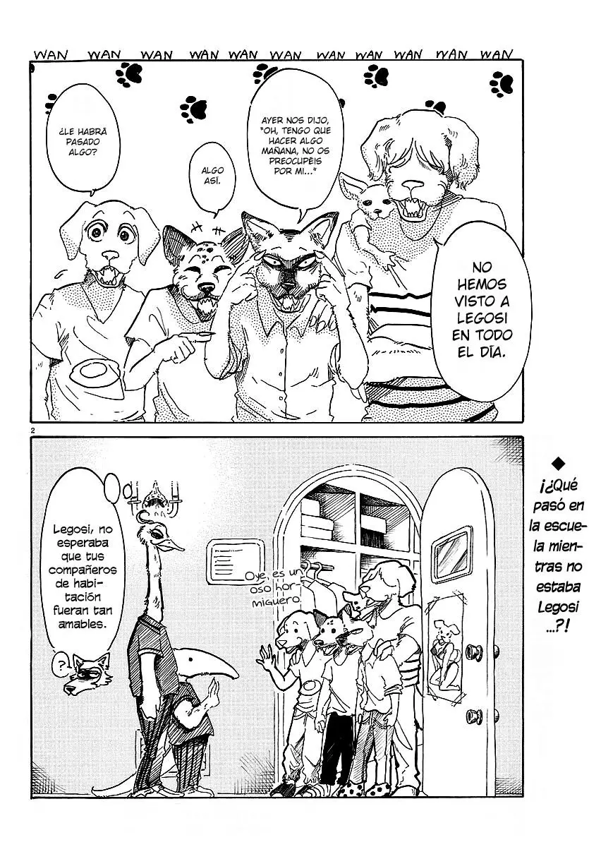 Beastars capítulo 41 página 3