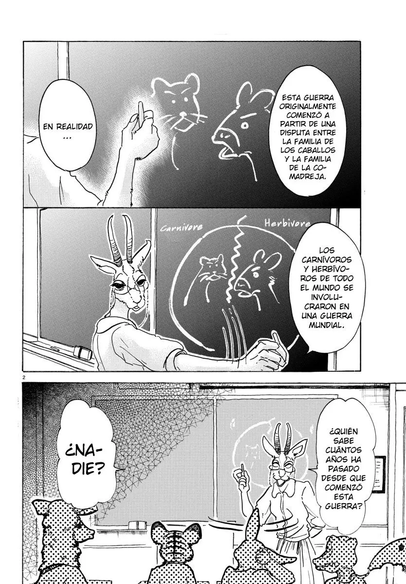 Beastars capítulo 49 página 3