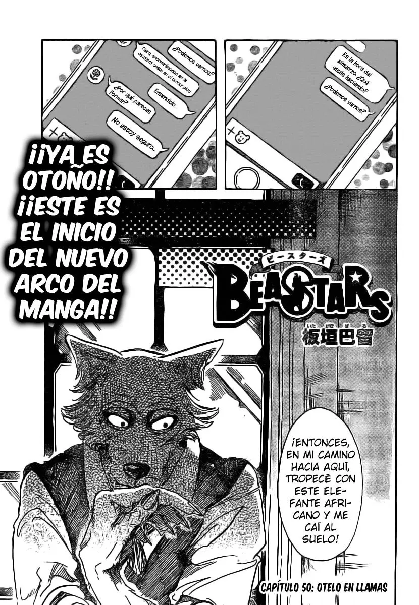 Beastars capítulo 50 página 2