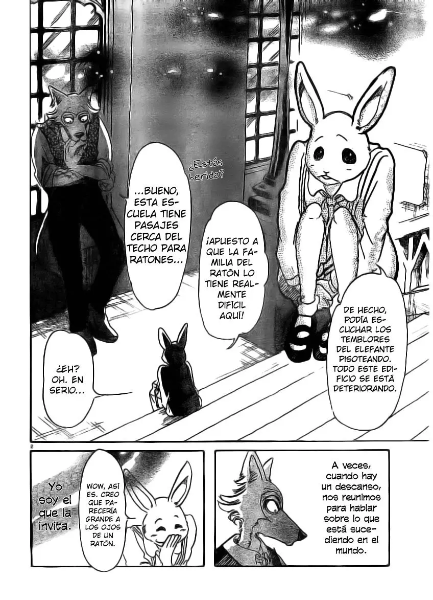 Beastars capítulo 50 página 3