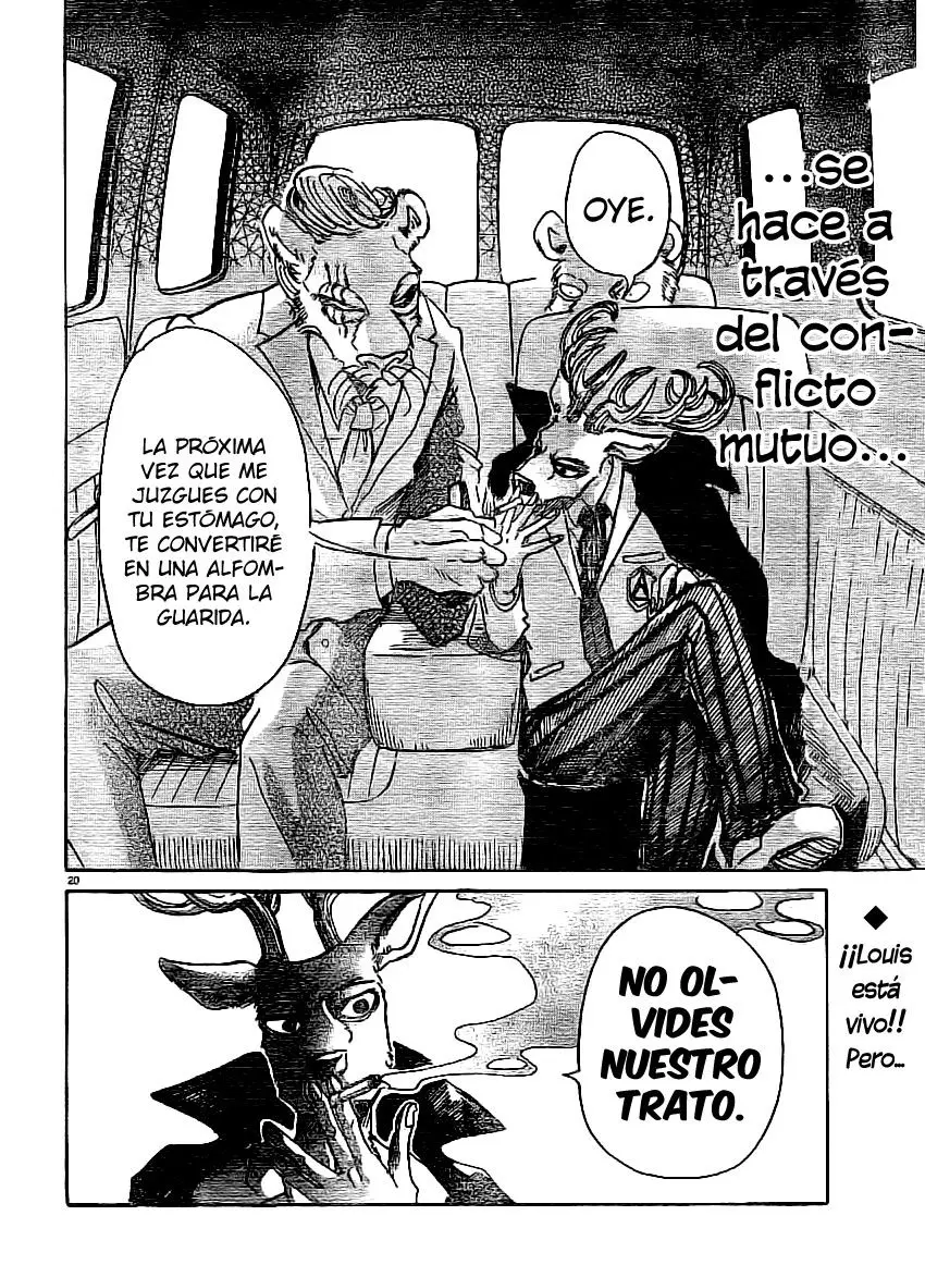 Beastars capítulo 50 página 20