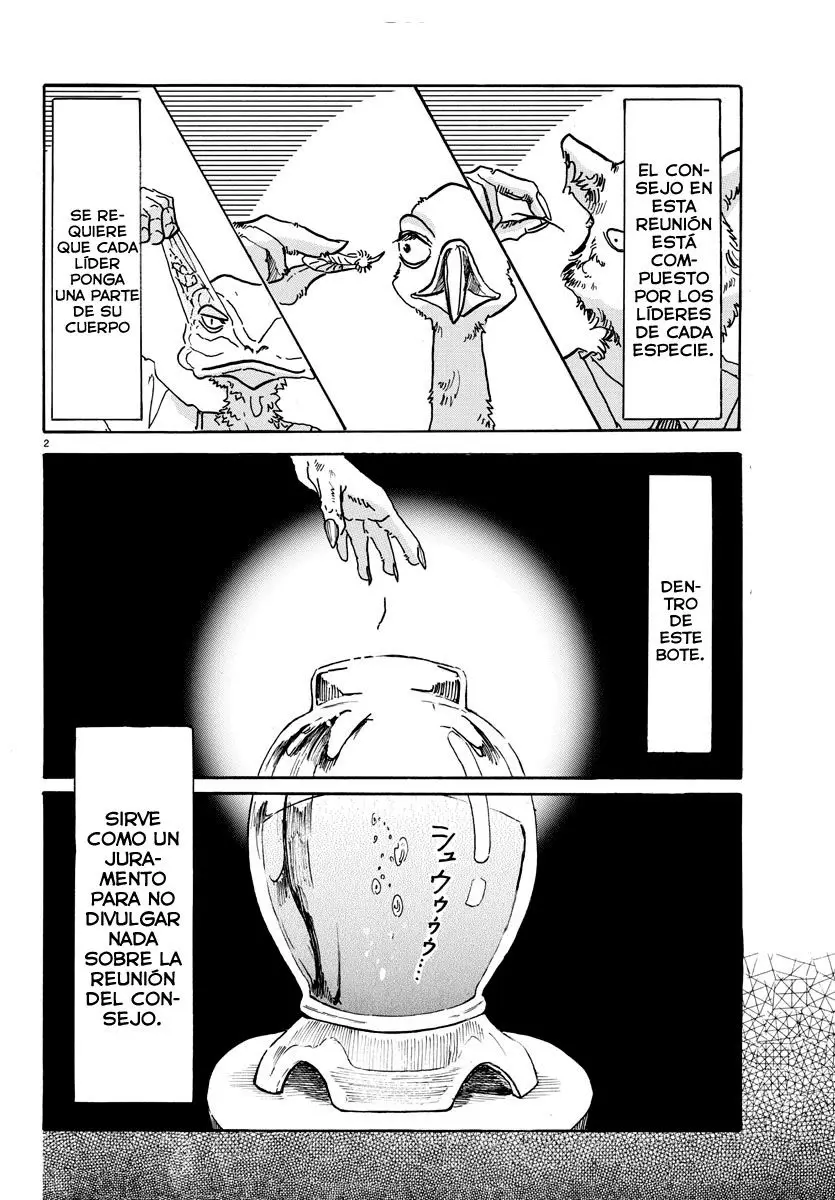 Beastars capítulo 53 página 3