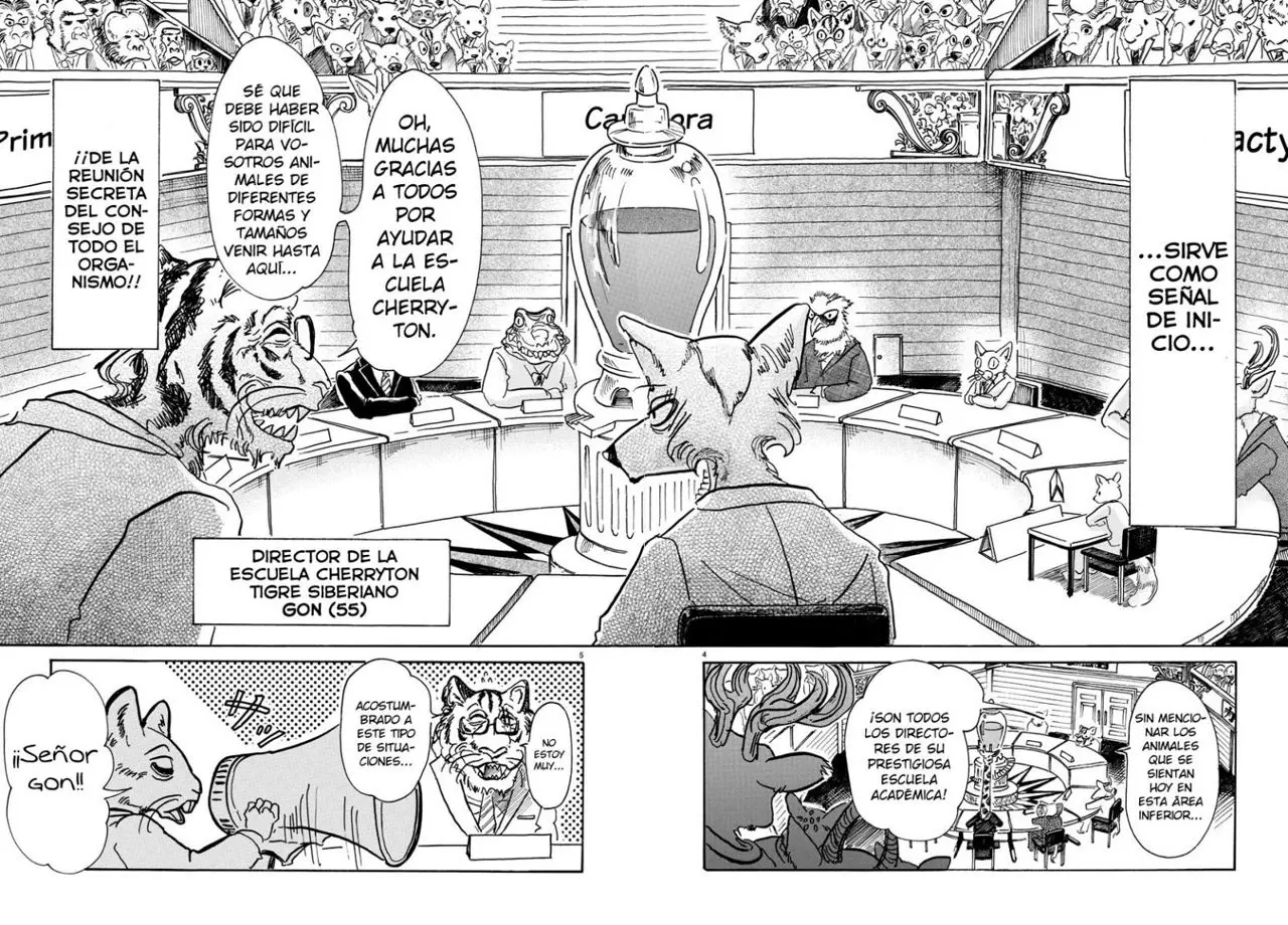 Beastars capítulo 53 página 5