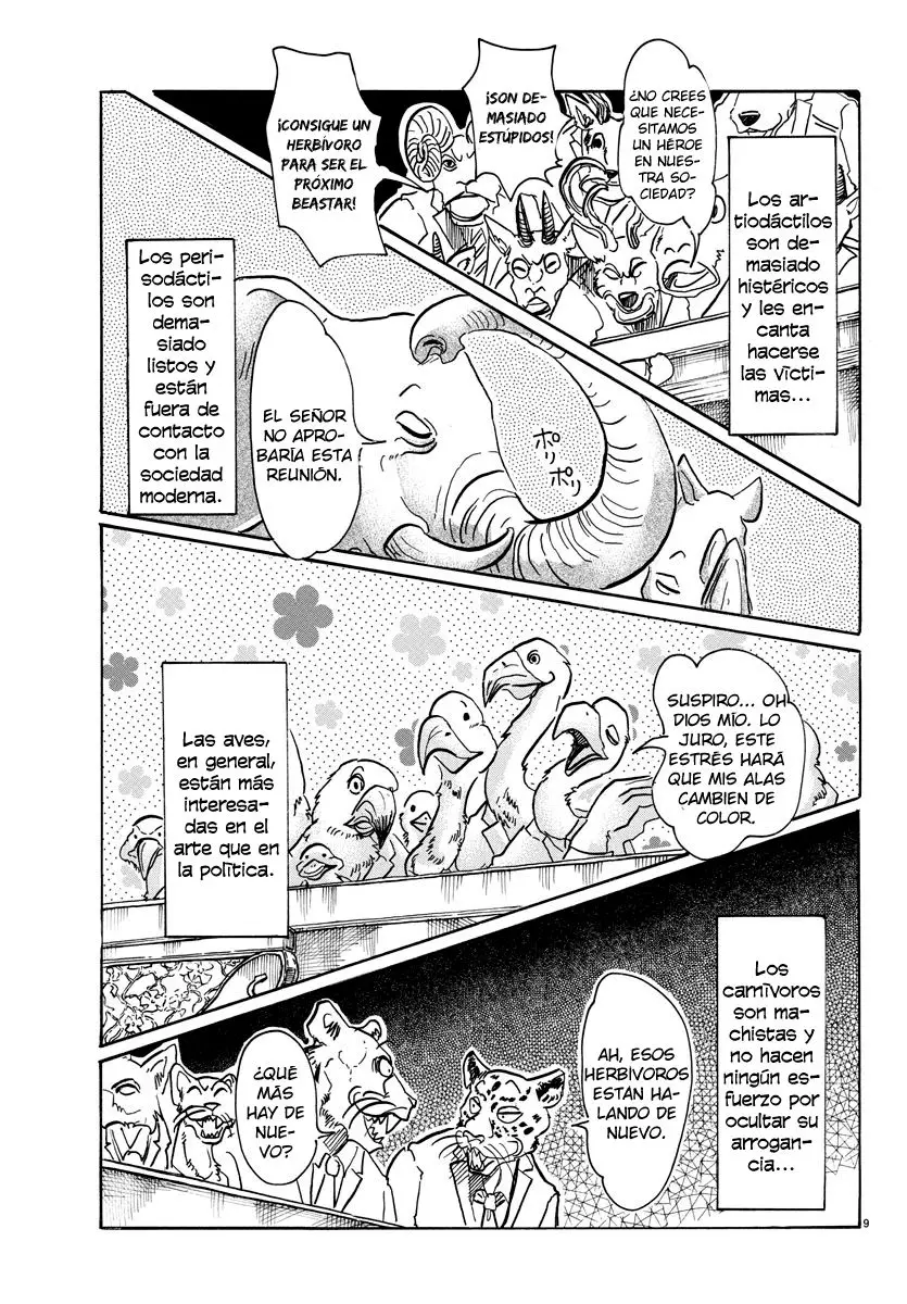Beastars capítulo 53 página 9