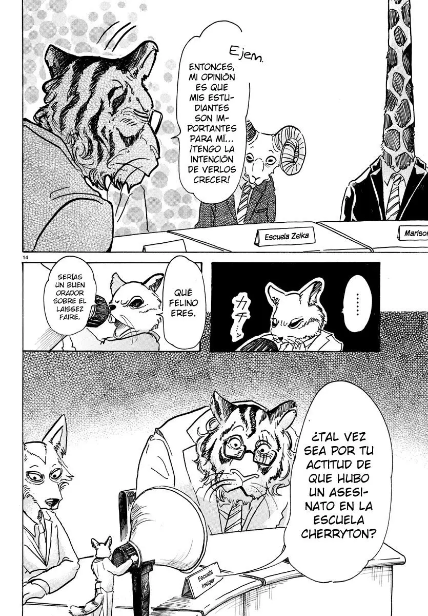 Beastars capítulo 53 página 14