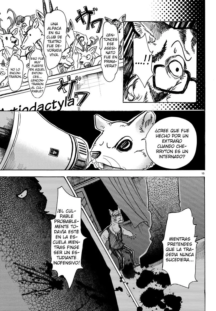 Beastars capítulo 53 página 15