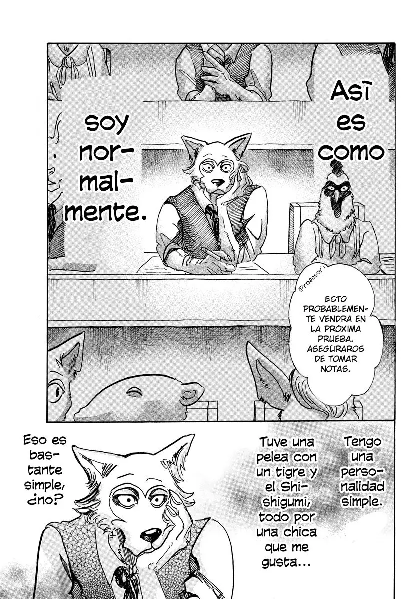 Beastars capítulo 54 página 5