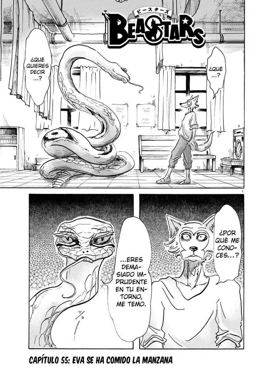 Beastars capítulo 55 página 2