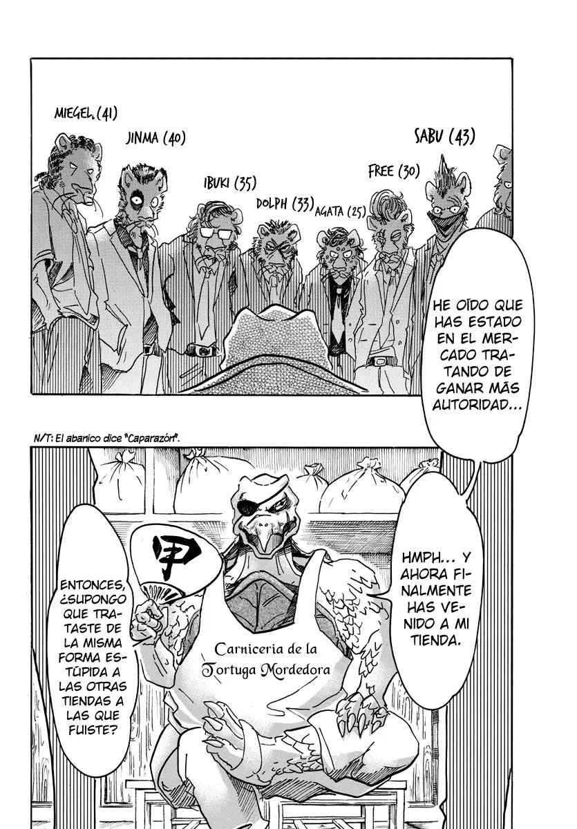 Beastars capítulo 56 página 3