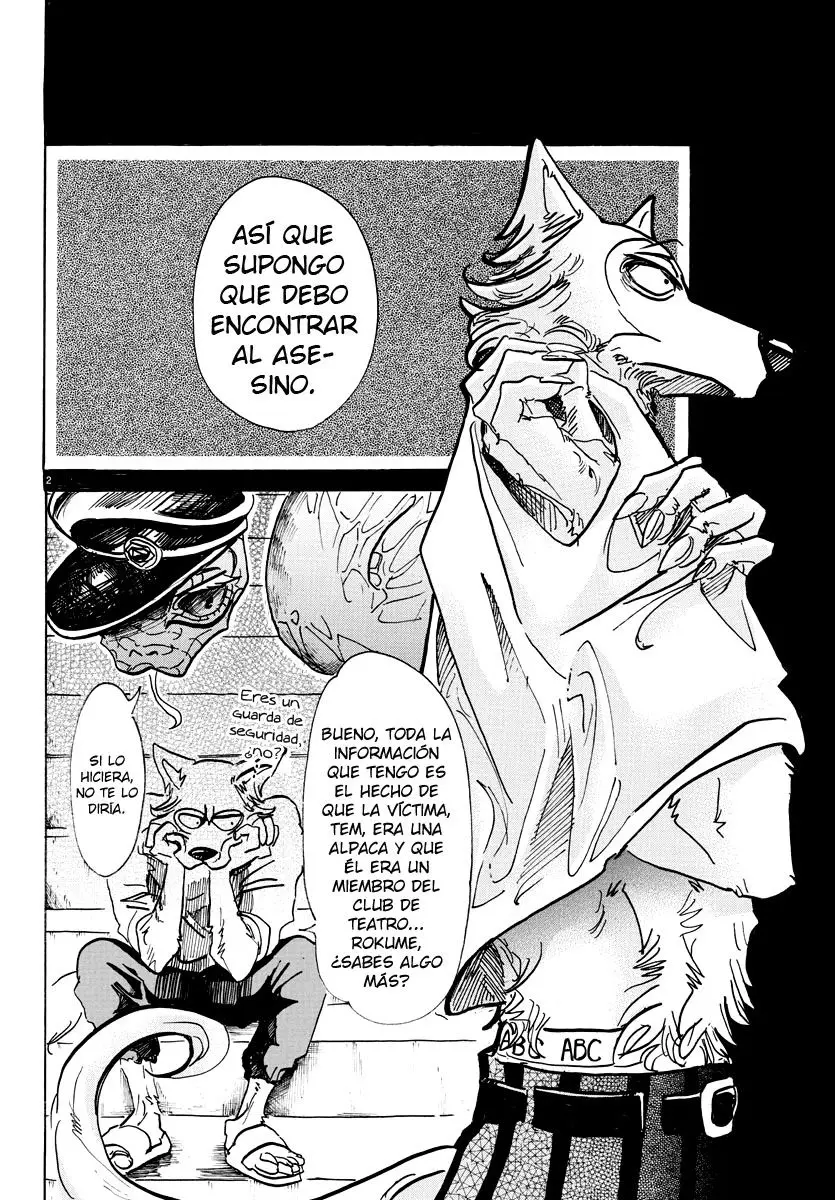 Beastars capítulo 58 página 3