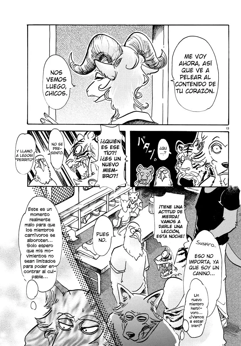 Beastars capítulo 58 página 14
