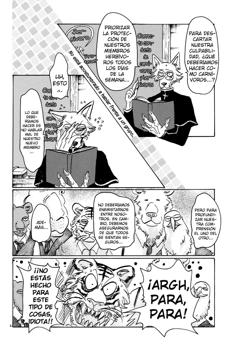 Beastars capítulo 59 página 8