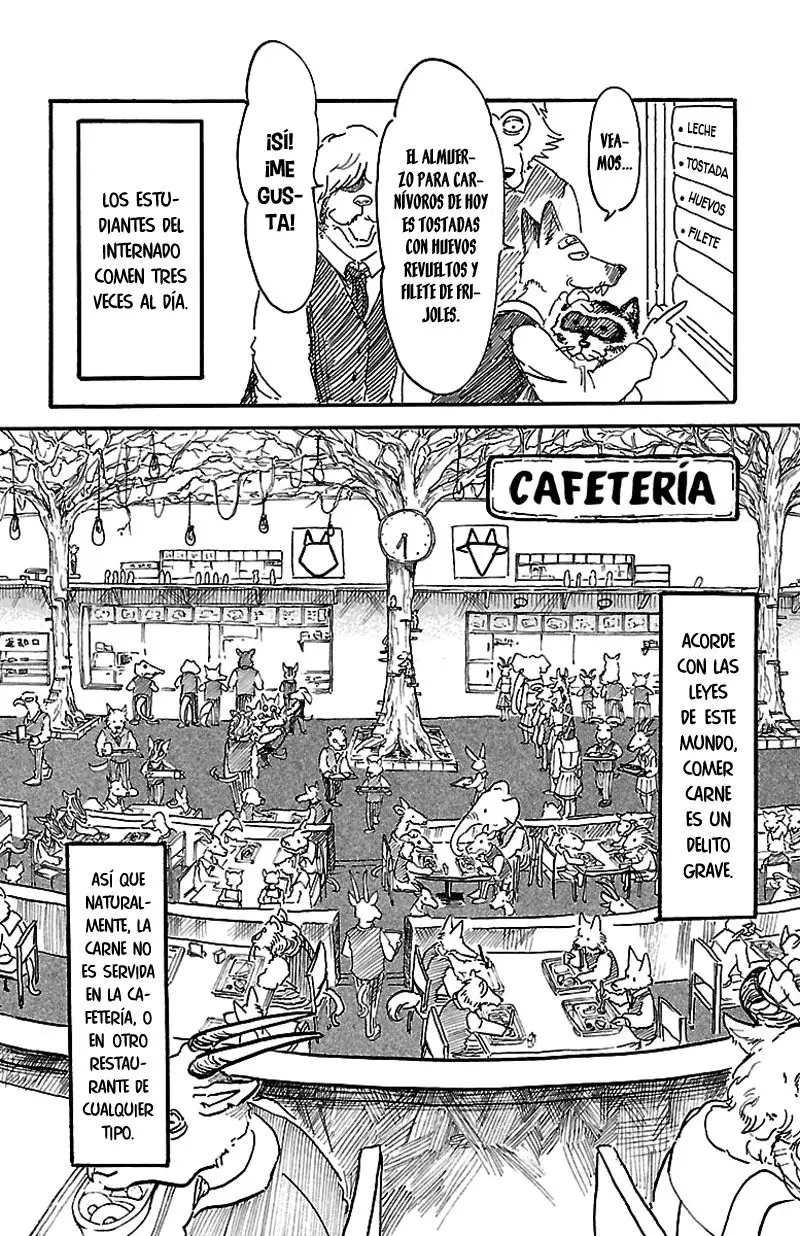 Beastars capítulo 6 página 8