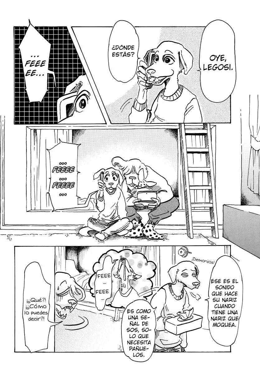 Beastars capítulo 61 página 3
