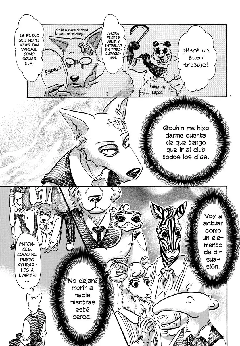 Beastars capítulo 62 página 17