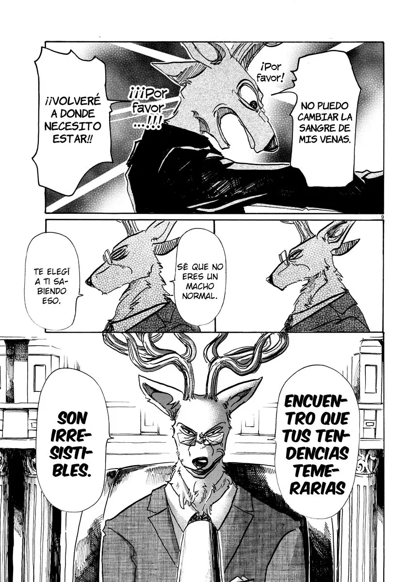 Beastars capítulo 65 página 10