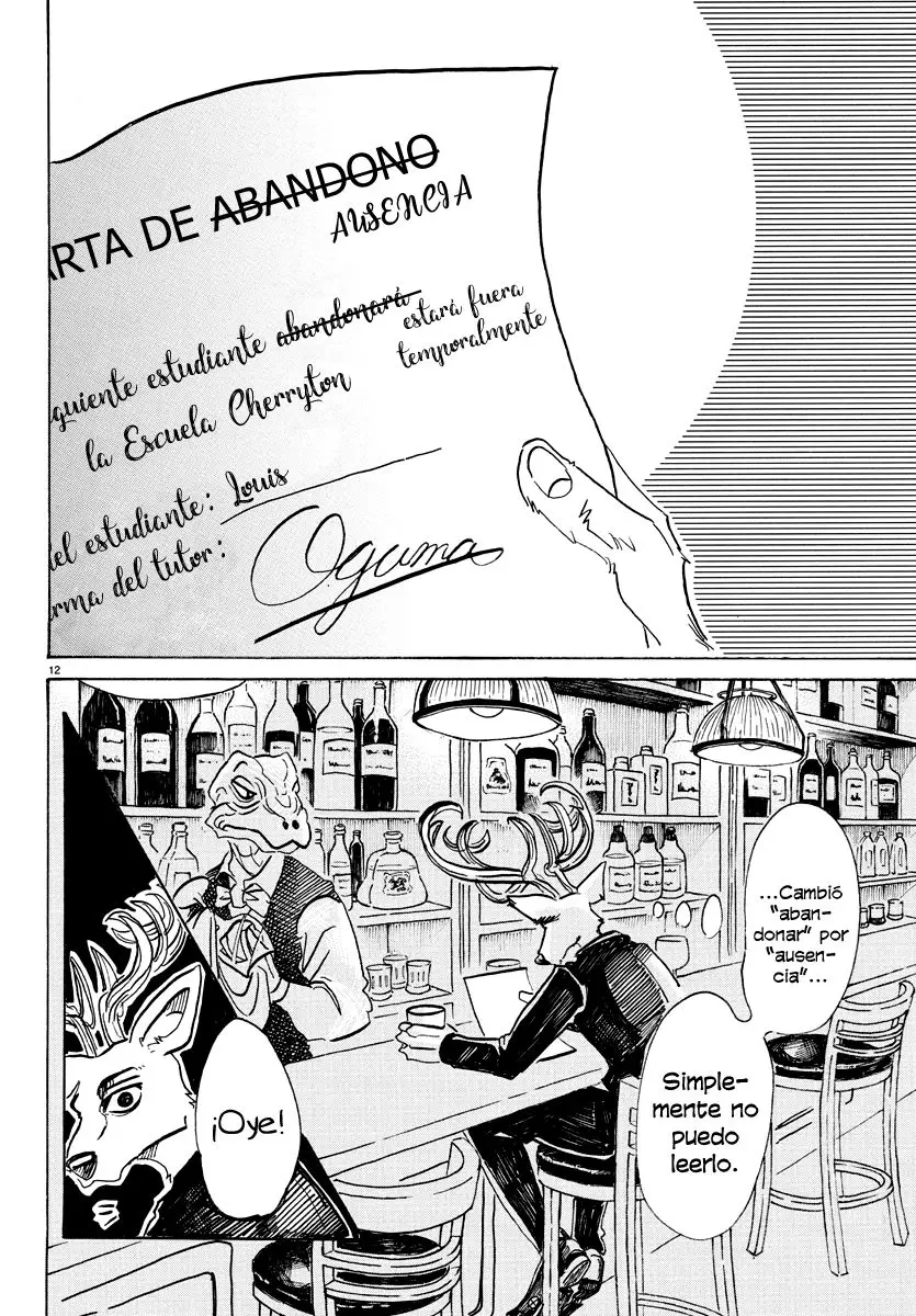 Beastars capítulo 65 página 13