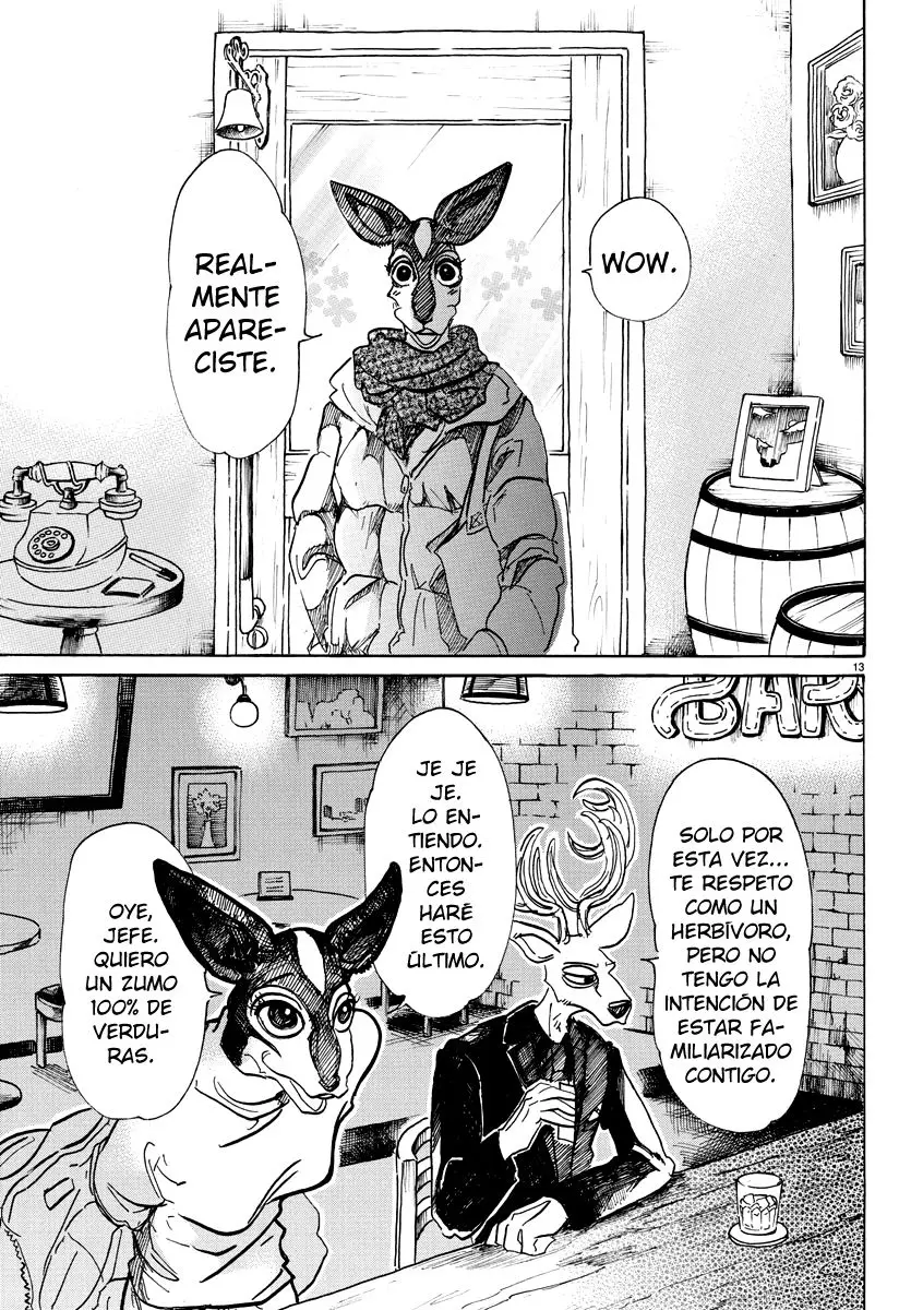 Beastars capítulo 65 página 14