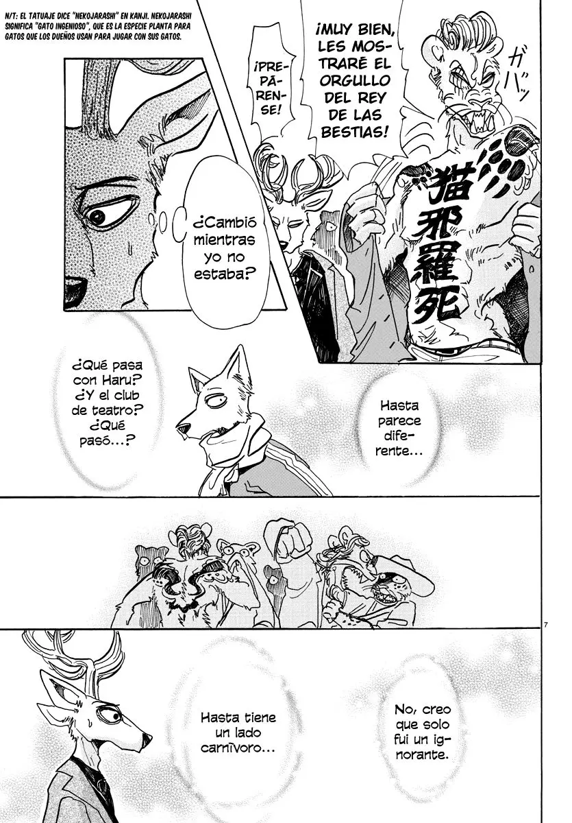 Beastars capítulo 66 página 8