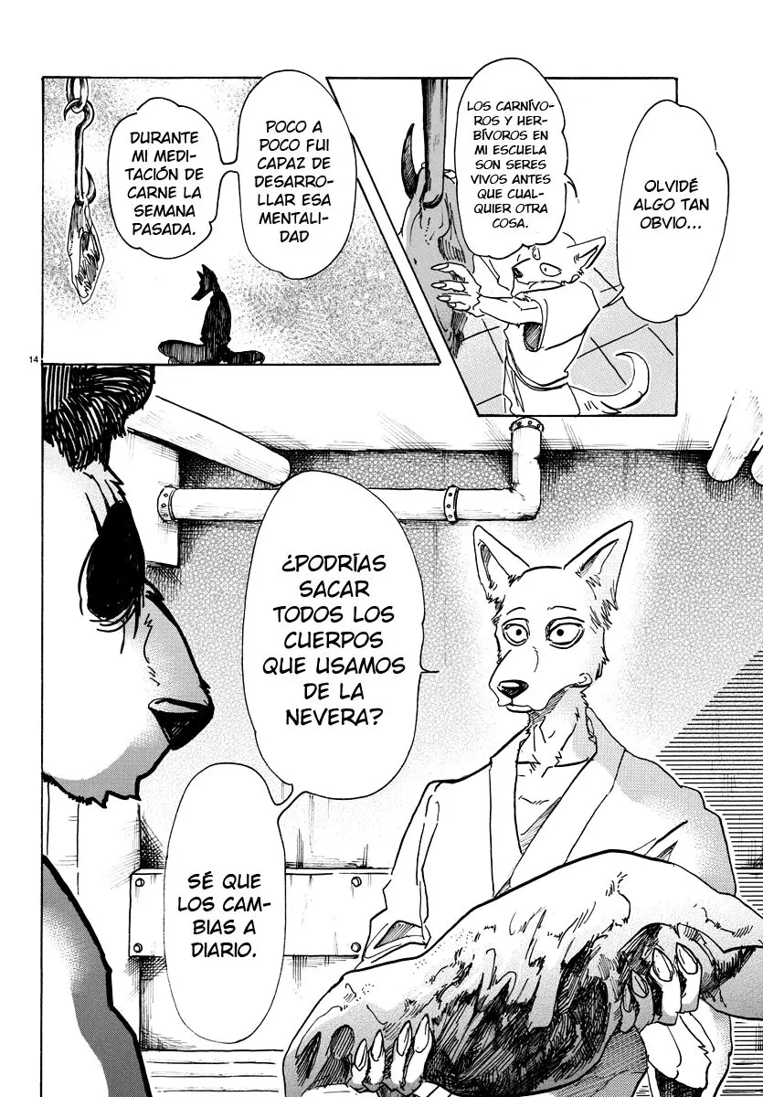 Beastars capítulo 66 página 15