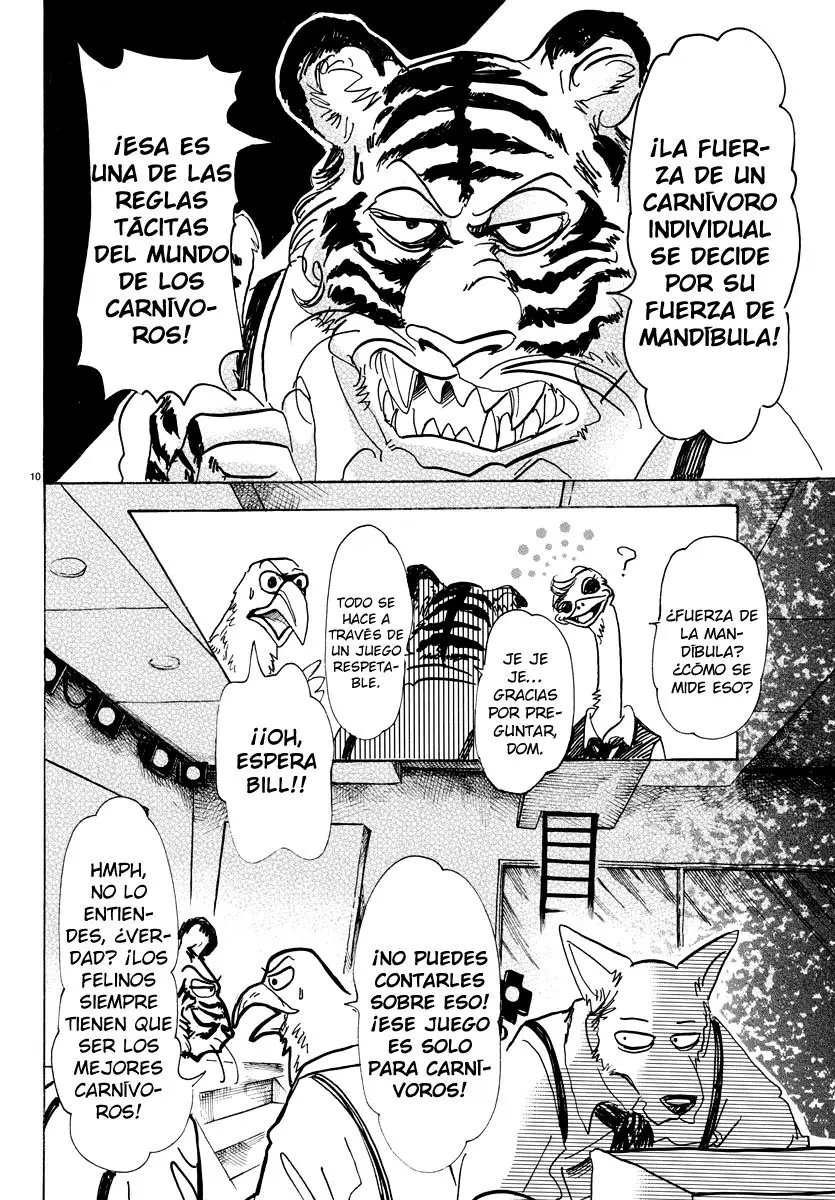 Beastars capítulo 67 página 12