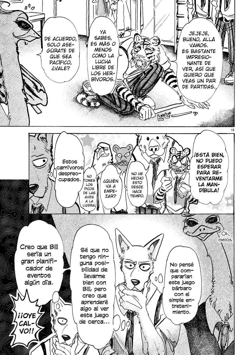Beastars capítulo 67 página 15