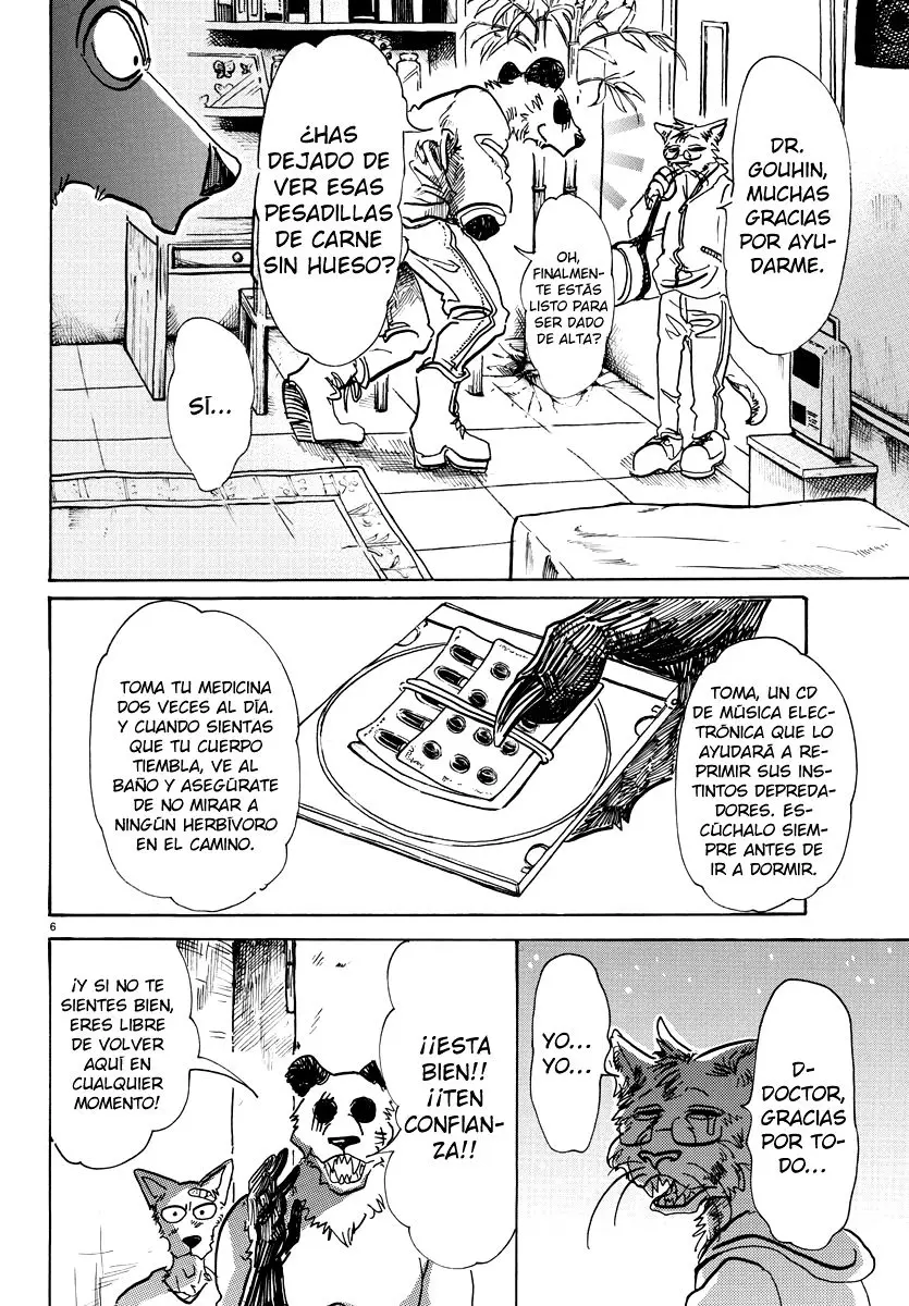 Beastars capítulo 69 página 8