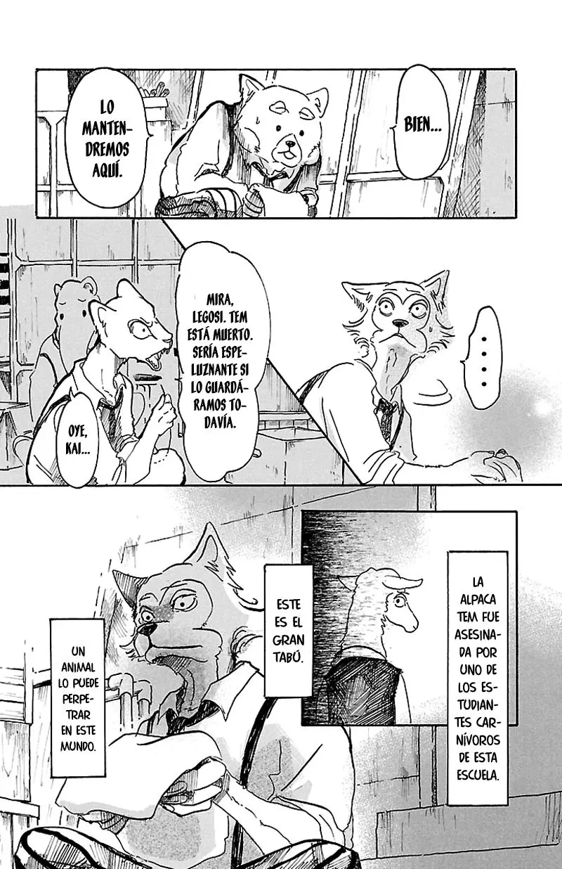Beastars capítulo 7 página 13